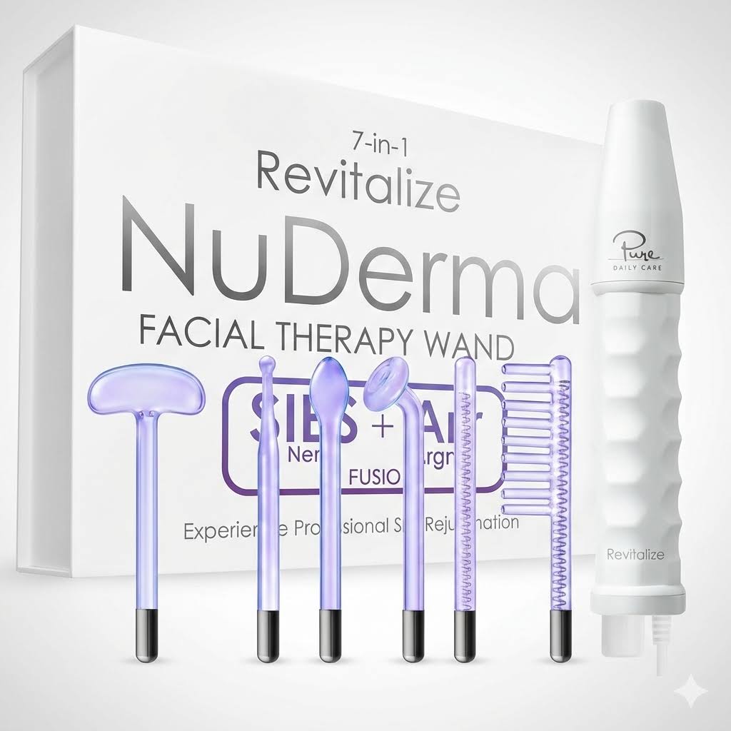 7-in-1 High Frequency Facial Wand
